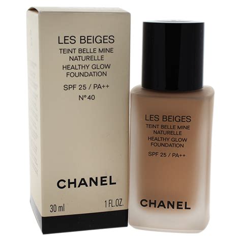 chanel foundation healthy glow|Chanel foundation beige 40.